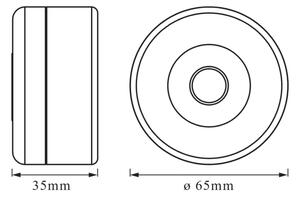Osram - LED Stmívatelné orientační svítidlo DOT-IT LED/0,45W/5V