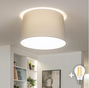 Brilagi - LED Přisazený lustr CERIA 1xE27/40W/230V pr. 45 cm šedá