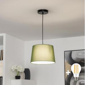 Brilagi - LED Lustr na lanku CERIA 1xE27/40W/230V pr. 30 cm zelená