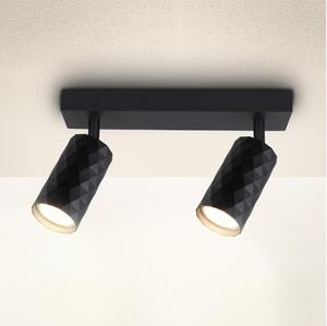 Brilagi - Bodové svítidlo SELE DIAMANT 2xGU10/30W/230V černá
