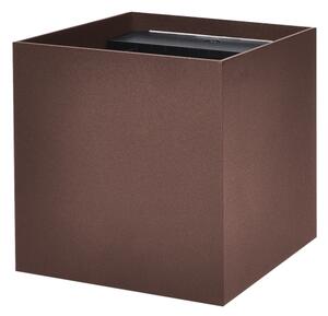 Brilagi - LED Venkovní nástěnné svítidlo CUBE LED/6W/230V hnědá IP54