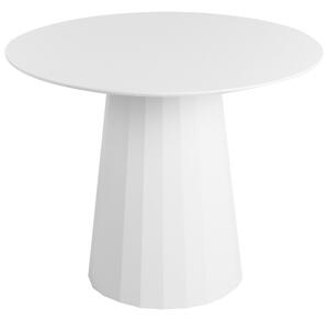 Jídelní stůl PLATO Bílá 100 cm 100 cm Kov