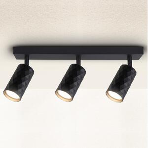Brilagi - Bodové svítidlo SELE DIAMANT 3xGU10/30W/230V černá