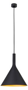 Orion - Lustr na lanku GUNDA 1xE27/60W/230V pr. 25 cm černá/zlatá