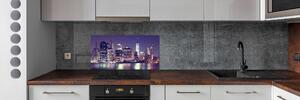 Panel do kuchyně New York noc pksh-100962649