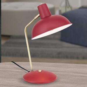 Orion - Stolní lampa FEDRA 1xE14/40W/230V červená/mosaz