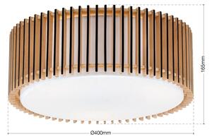 Orion - Stropní svítidlo TARTA 3xE27/40W/230V pr. 40 cm béžová
