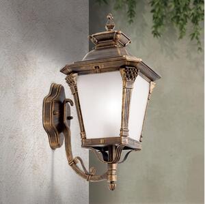 Orion - Venkovní nástěnná lampa AIKO 1xE27/60W/230V IP23 bronz/patina