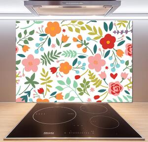 Panel do kuchyně Květiny ilustrace pksh-101208368
