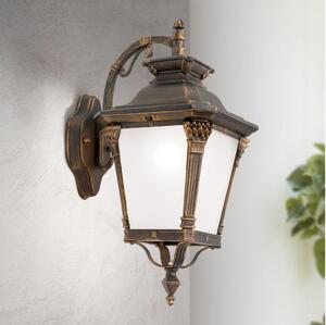 Orion - Venkovní nástěnná lampa AIKO 1xE27/60W/230V IP23 bronz/patina
