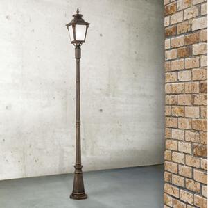 Orion - Venkovní lampa AIKO 1xE27/60W/230V 240 cm IP23 bronz/patina
