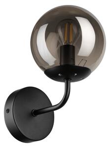 Brilagi - Nástěnná lampa MALIVA 1xE14/15W/230V černá/kouřová