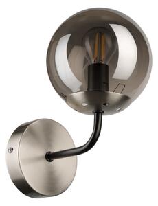 Brilagi - Nástěnná lampa MALIVA 1xE14/15W/230V matný chrom/kouřová