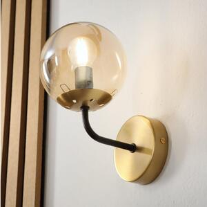Brilagi - Nástěnná lampa MALIVA 1xE14/15W/230V zlatá
