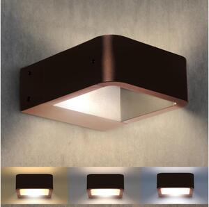 Brilagi - LED Venkovní svítidlo BARI LED/7W/230V 3000/4000/6000K hnědá IP54