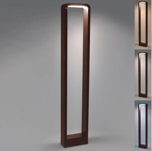 Brilagi - LED Venkovní lampa BARI LED/7W/230V 3000/4000/6000K hnědá IP54 80 cm