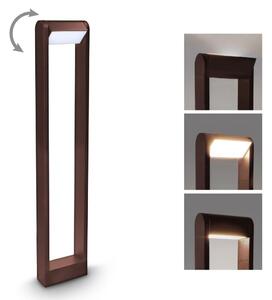 Brilagi - LED Venkovní lampa CROTONE LED/7W/230V hnědá IP54 80 cm