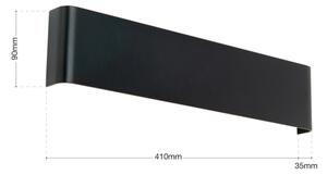 Orion - LED Nástěnné svítidlo ACCENT LED/14W/230V černá