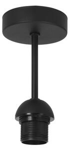 Přisazený lustr SARTA 1xE27/60W/230V pr. 45 cm černá/juta