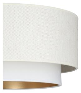 Přisazený lustr NATIA 1xE27/60W/230V pr. 45 cm bílá