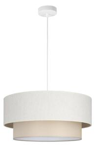Lustr na lanku NATIA 1xE27/60W/230V pr. 45 cm krémová