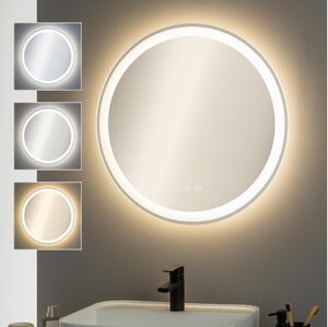 Brilagi-LED Stm. koup. vyhř. zrcadlo s pods. AVA PRO LED/18W/230V pr. 60 cm IP44
