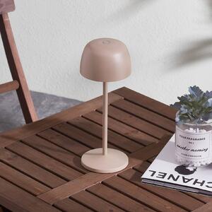 Nabíjecí stolní lampa LED Lindby Arietty, pískově béžová