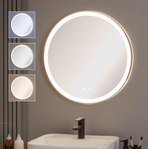 Brilagi-LED Stm. vyhř. zrcadlo s pods. ALU PRO LED/18W/230V pr.60 cm IP44 l. ch