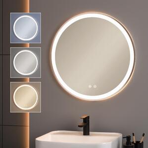 Brilagi-LED Stm. vyhř. zrcadlo s pods. ALU PRO LED/18W/230V pr.60 cm IP44 m. ch