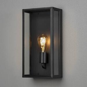 Venkovní nástěnné světlo Carpi, černá 20,5 x 40 cm