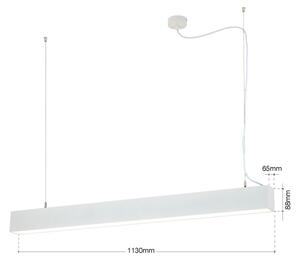 Orion- LED Stropní/závěsné svítidlo 2v1 PALKKI LED/38W/230V 3000/4000/5000K bílá