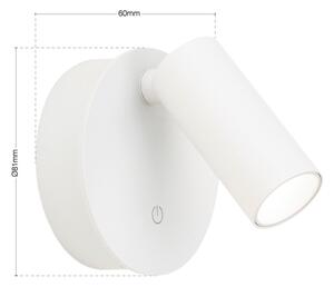 Orion - LED Stm. nabíjecí svítidlo LUXY LED/1W/5V 2200 mAh 2700/3000/4000K bílá