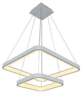 Brilagi - LED Stmív. lustr na lanku FALCON SLIM LED/78W/230V 50x50 cm bílá + DO