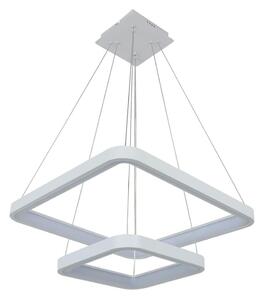 Brilagi - LED Stmív. lustr na lanku FALCON SLIM LED/78W/230V 50x50 cm bílá + DO