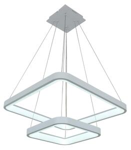Brilagi - LED Stmív. lustr na lanku FALCON SLIM LED/78W/230V 50x50 cm bílá + DO