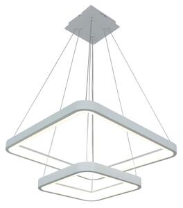 Brilagi - LED Stmív. lustr na lanku FALCON SLIM LED/78W/230V 50x50 cm bílá + DO