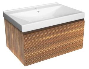 Koupelnová skříňka s umyvadlem Naturel Elsa 79x35x45,5 cm eben mat ELSA80EBU1