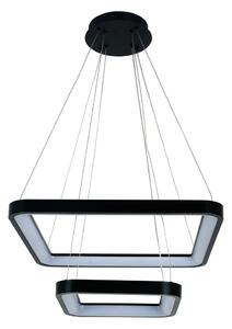 Brilagi - LED Stmív. lustr na lanku FALCON SLIM LED/78W/230V 50x50 cm černá + DO