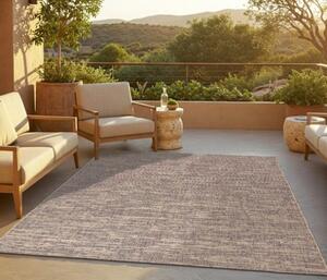Makro Abra Kusový koberec Sisal YUCANA KV24A béžový hnědý Rozměr: 80x150 cm