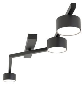 Stropní svítidlo SKAN 3xGX53/12W/230V černá