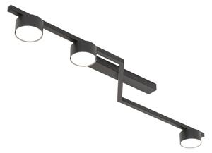 Stropní svítidlo SKAN 3xGX53/12W/230V černá