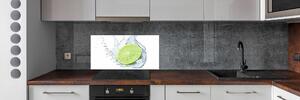Skleněný panel do kuchyně Limetka pksh-102715406