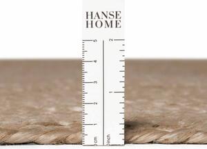 Koberec Hanse Home Jute Braided Rangpur naturální / hnědý ovál