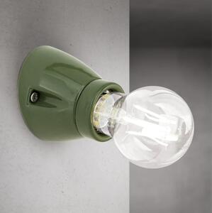 Orion - Nástěnné svítidlo FROST 1xE27/60W/230V zelená