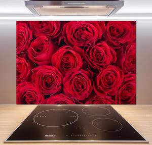 Skleněný panel do kuchyně Růže pksh-102803756