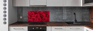 Skleněný panel do kuchyně Růže pksh-102803756