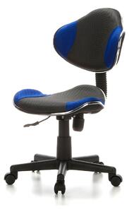 Hjh OFFICE Dětská otočna židle KIDDY GTI-2 (šedá/modrá) (100293482001)