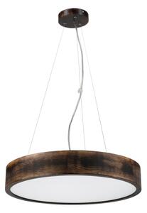 Brilagi - LED Lustr na lanku CARVALHO SMOKEY 3xE27/60W/230V dub pr. 47,5 cm