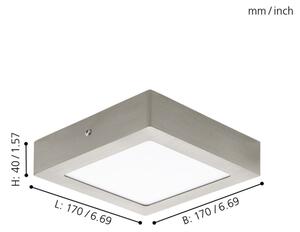 Eglo 94524 - LED Stropní svítidlo FUEVA 1 LED/10,9W/230V