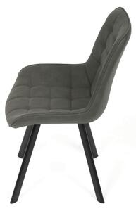 Jídelní židle šedá HC-V3066 GREY3